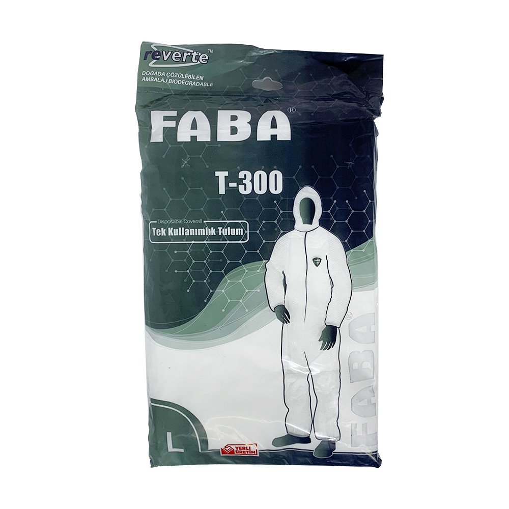 FABA T-300 Tek Kullanımlık Koruyucu Tulum